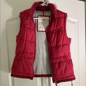 American Eagle Outfitters Pink Puffer Vest